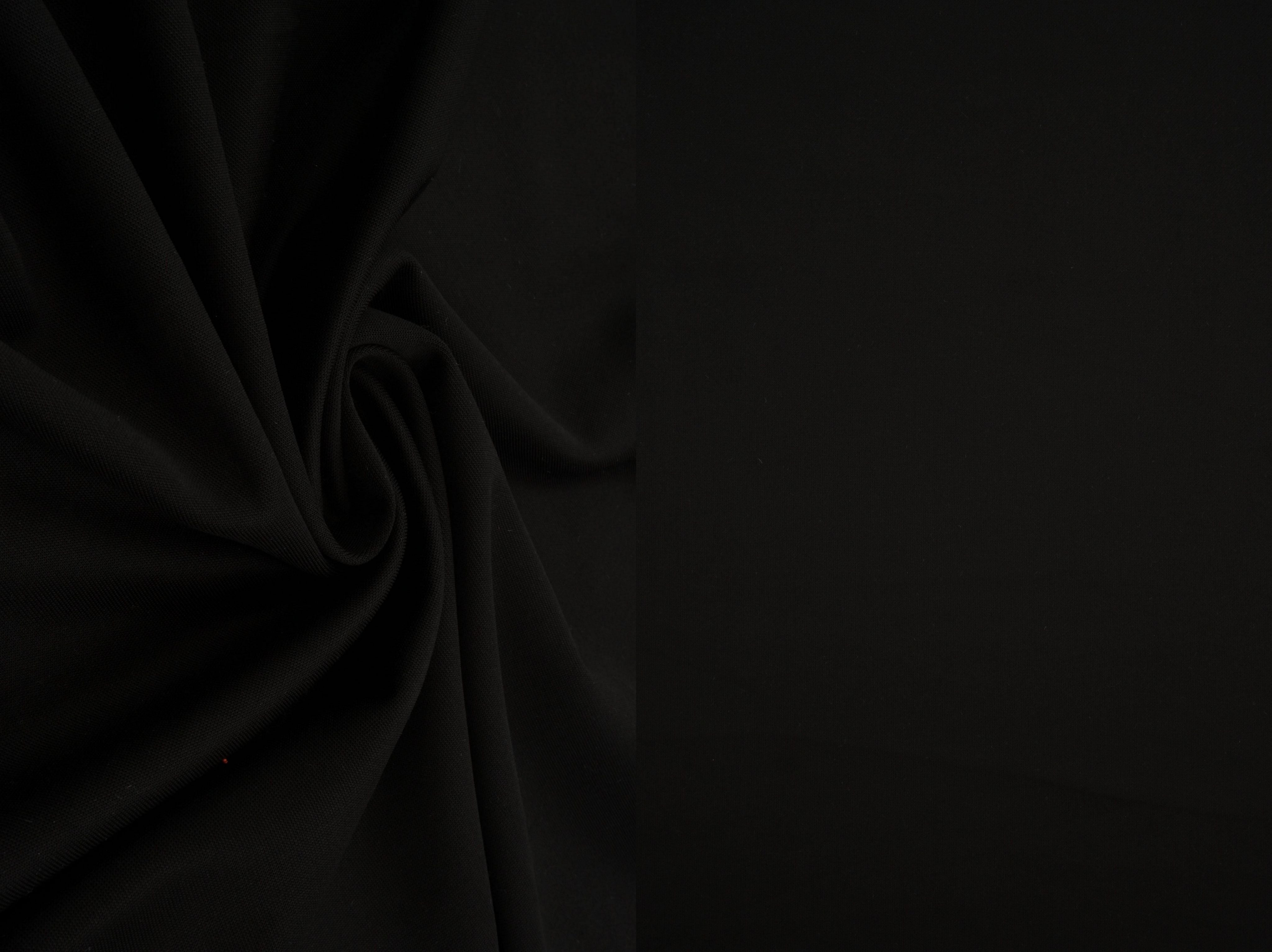 KNT1450-TECH240 BLACK BLACK BOTTOMS DRESS KNIT NO-PRINT OUTERWEAR PANTS POLY SKIRTS SOLID SPAN SPUN STRETCH TECHNO TOPS TUNICS