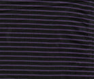 KNT3115 BLACK/DK PURPLE BODYSUIT CAMI DRESS KNIT RAYON SOLID-B SPANDEX STRETCH STRIPE T-SHIRT TOPS YARN DYED