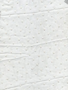 HIMLT-3132 STONE BLOUSE CHIFFON CREAM DOT DRESS HI-MULTI IVORY NON STRETCH POLYESTER SKIRTS SOLID SWISS TOPS WOVEN