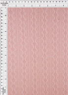 KNT4422 ROSE LT BOTTOMS CAMI DRESS JACQUARD KNIT NO-PRINT OUTERWEAR PINK POLYESTER SOLID SPANDEX STRETCH SWEATER TUNICS