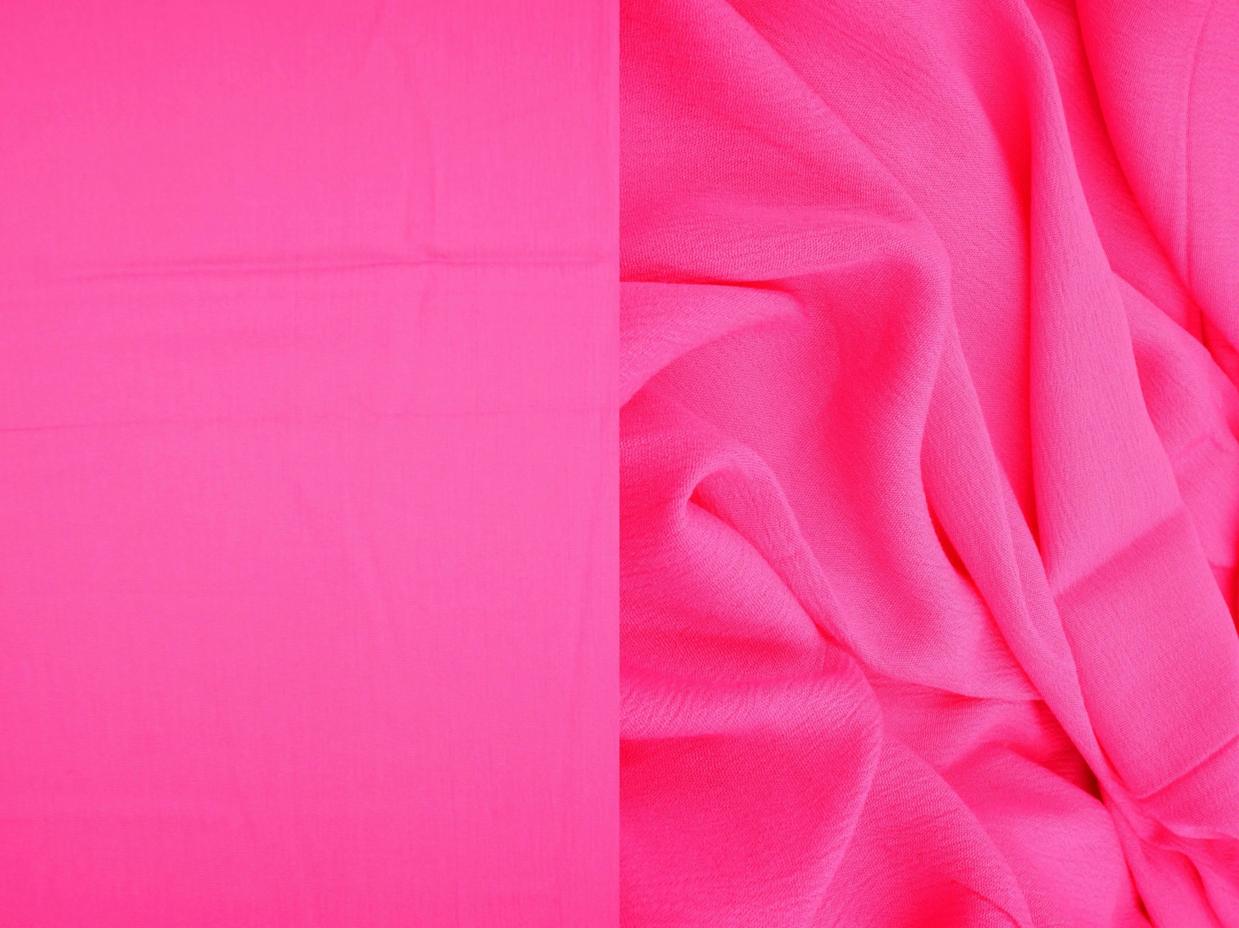 CRP3143 FUCHSIA BLOUSE BOTTOMS CAMI CREPON DRESS NO-PRINT OUTERWEAR RAYON SKIRTS SOLID T-SHIRT TOPS TUNICS WOVEN