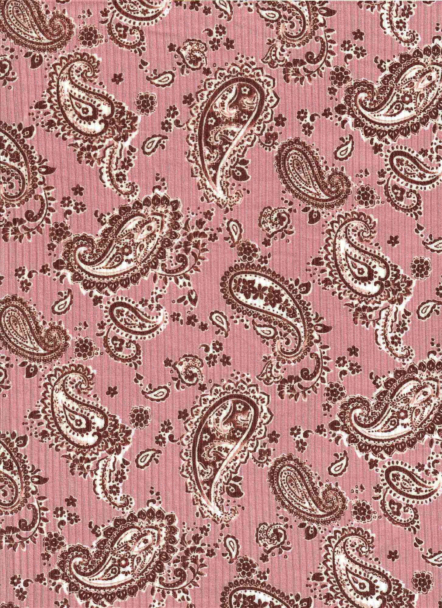 KNT3422-MS01220 MAUVE BIKER SHORTS BODYSUIT BOTTOMS BROWN CAMI DRESS IVORY KNIT LOUNGEWEAR PAISLEY PANTS PINK POLYESTER PRINT RIBBED SKIRTS SPANDEX STRETCH TOPS TUNICS