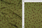 POP4435-MS10516 OLIVE ANIMAL BLOUSE BODYSUIT BOTTOMS BROWN CAMI DRESS GOLD GREEN LEOPARD PANTS POLYESTER PRINT SKIRTS SPANDEX T-SHIRT TOPS TWILL WOVEN