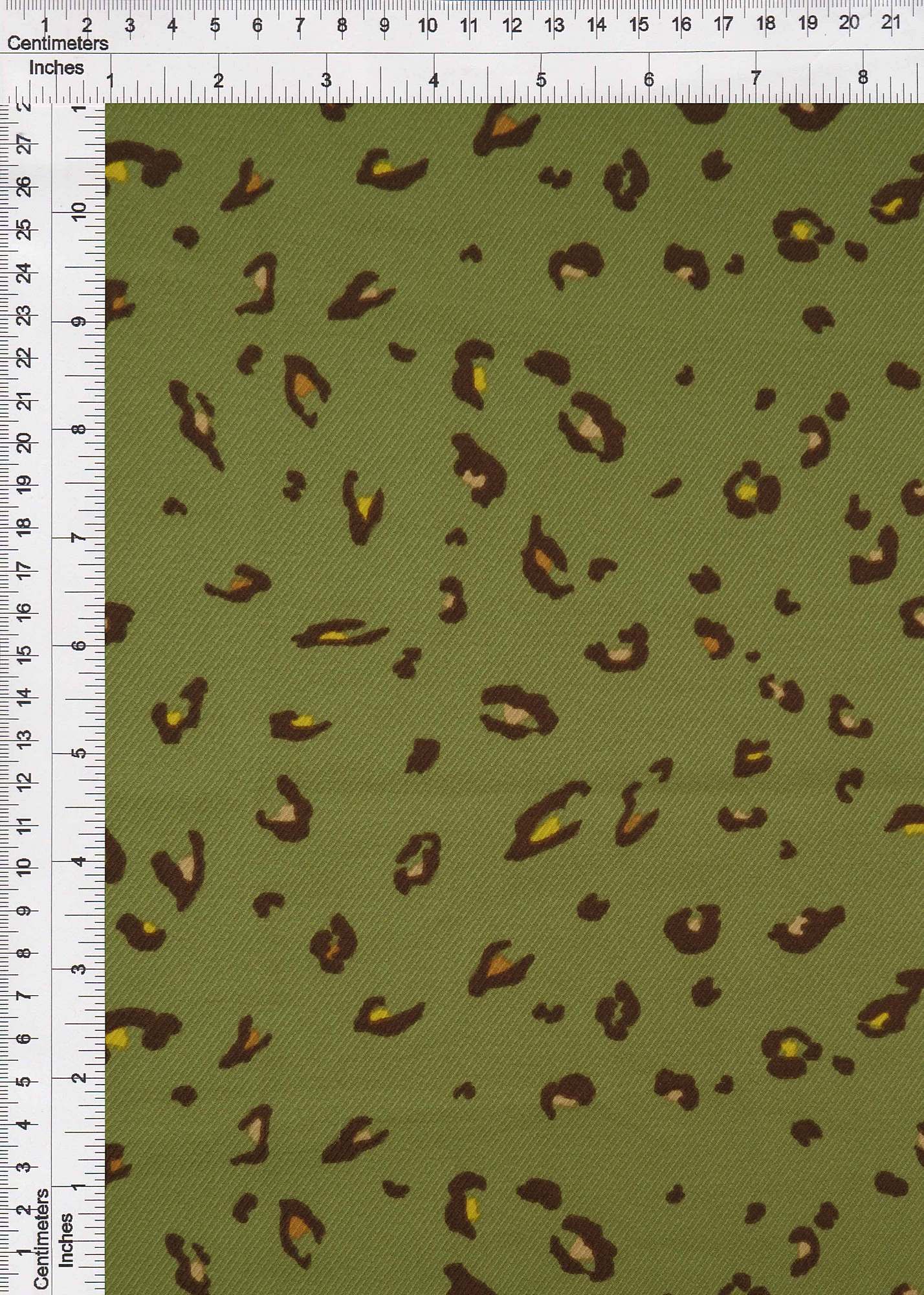 POP4435-MS10516 OLIVE ANIMAL BLOUSE BODYSUIT BOTTOMS BROWN CAMI DRESS GOLD GREEN LEOPARD PANTS POLYESTER PRINT SKIRTS SPANDEX T-SHIRT TOPS TWILL WOVEN