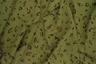 POP4435-MS10516 OLIVE ANIMAL BLOUSE BODYSUIT BOTTOMS BROWN CAMI DRESS GOLD GREEN LEOPARD PANTS POLYESTER PRINT SKIRTS SPANDEX T-SHIRT TOPS TWILL WOVEN
