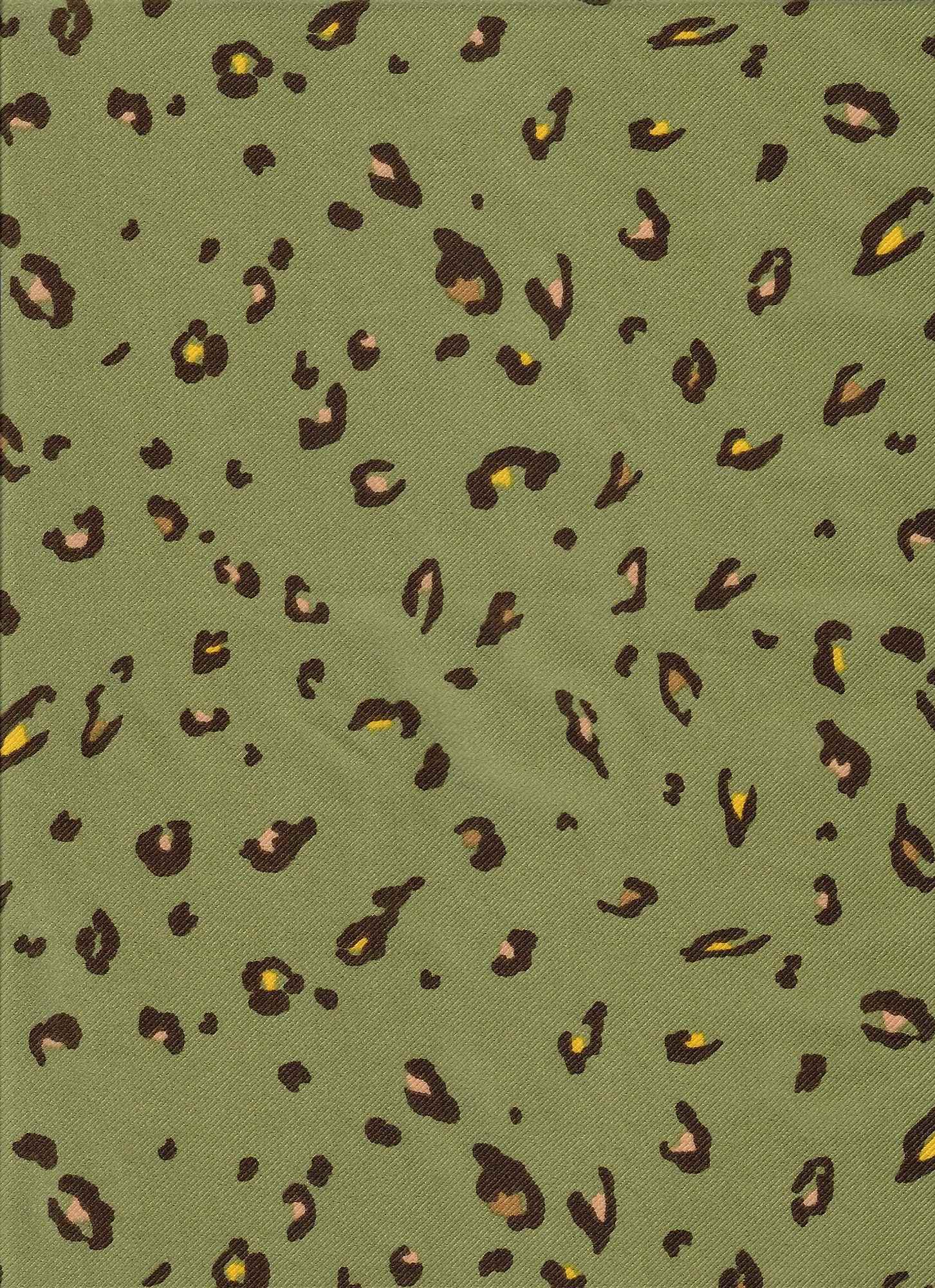 POP4435-MS10516 OLIVE ANIMAL BLOUSE BODYSUIT BOTTOMS BROWN CAMI DRESS GOLD GREEN LEOPARD PANTS POLYESTER PRINT SKIRTS SPANDEX T-SHIRT TOPS TWILL WOVEN