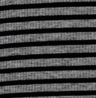 KNT3450 HGREY/BLK BLACK BOTTOMS CAMI DRESS GREY KNIT POLYESTER RAYON RIBBED SOLID-B SPANDEX STRETCH STRIPE T-SHIRT TOPS