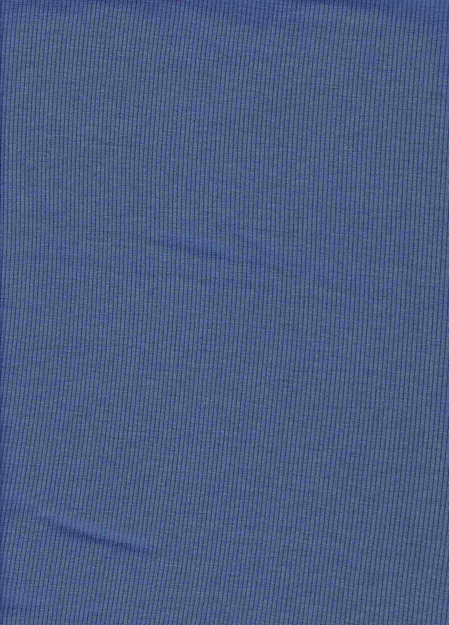KNT3895 CHAMBRAY BLUE BODYSUIT BOTTOMS CAMI DRESS KNIT NO-PRINT POLYESTER RIBBED 2X1 SOLID SPANDEX STRETCH TOPS
