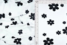 KNT2100-MS10050 IVORY FLOWER ACTIVEWEAR BIKER SHORTS BLACK BLOUSE BODYSUIT BOTTOMS CAMI DRESS DTY BRUSHED FLORAL IVORY KNIT LOUNGEWEAR PANTS POLYESTER PRINT SKIRTS SPANDEX STRETCH T-SHIRT TOPS TUNICS