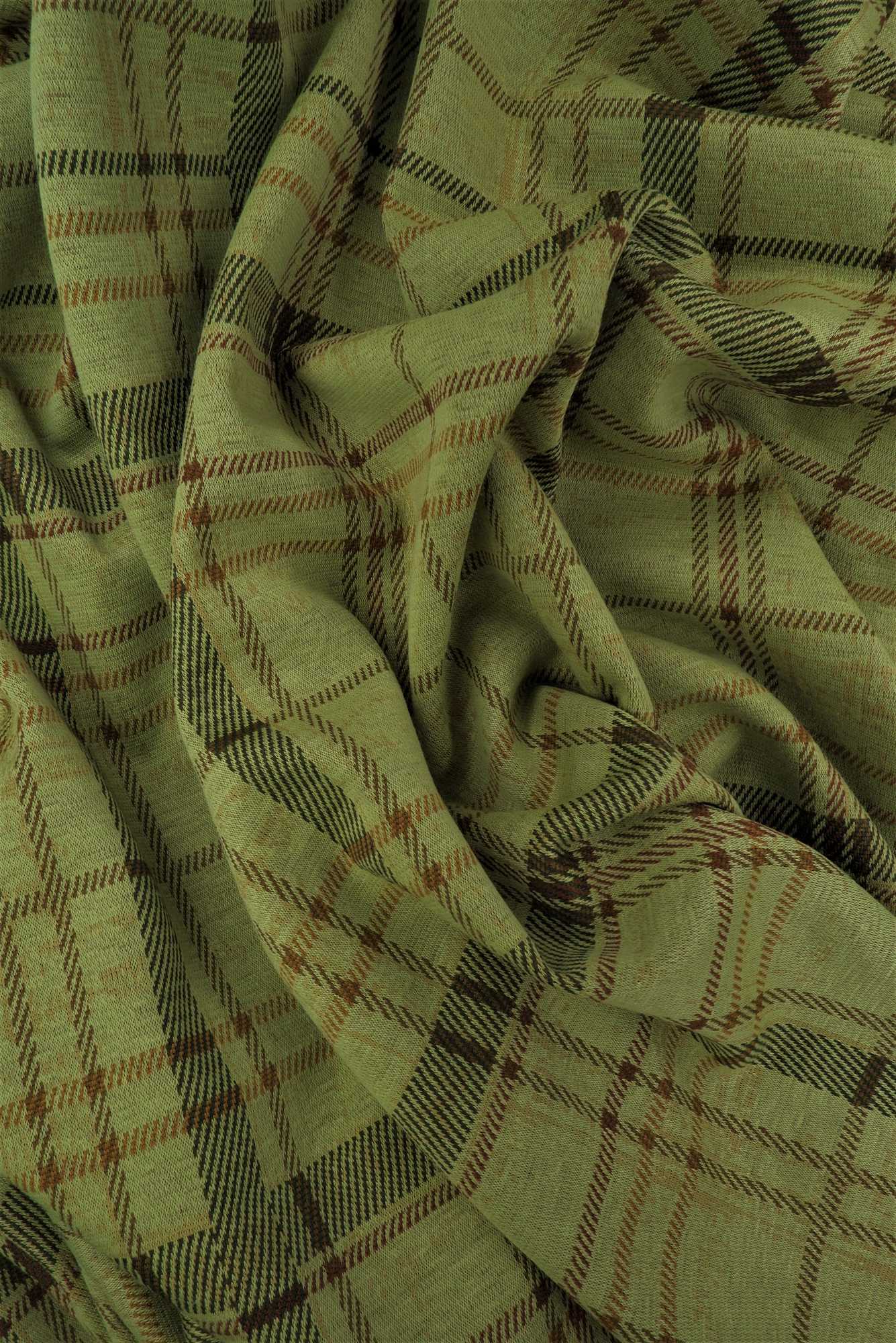 KNT4449 SAGE BOTTOMS BROWN DRESS GREEN KNIT OUTERWEAR PANTS PLAID POLYESTER SKIRTS SOLID SPANDEX STRETCH TOPS YARN DYED