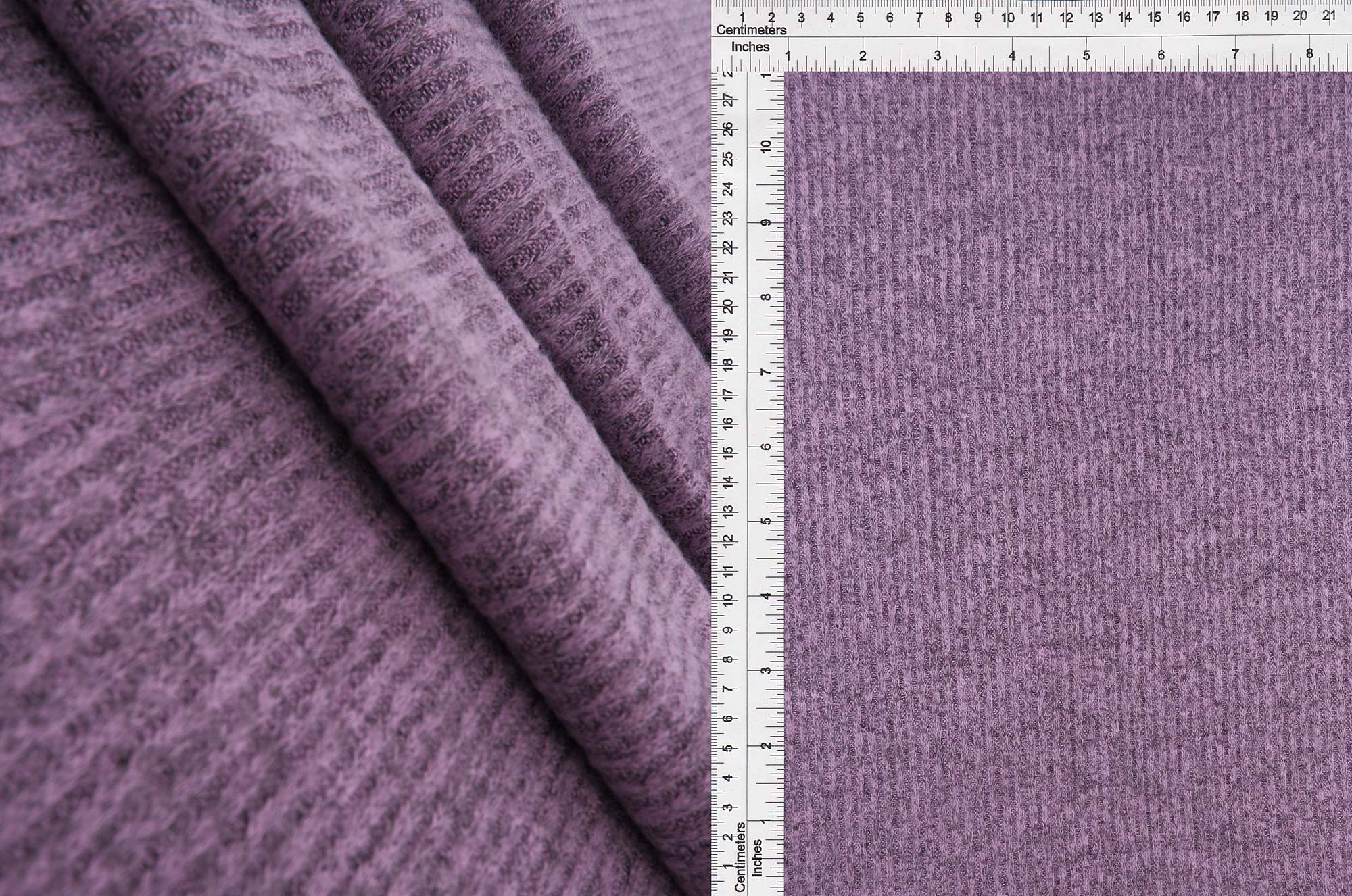 KNT3855 LAVENDER DRESS KNIT LAVANDER NO-PRINT OUTERWEAR PANTS POLYESTER RAYON RIB 2X2 SKIRTS SOLID SPANDEX STRETCH SWEATER TUNICS