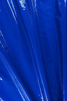 KNT4094 ROYAL ACTIVEWEAR BIKER SHORTS BLUE COATED KNIT NO-PRINT OUTERWEAR PANTS POLYESTER SKIRTS SOLID SPANDEX STRETCH