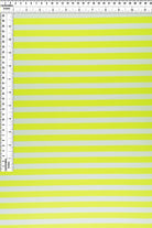 KNT3072-NEON NEON YELLOW/IVORY ACTIVEWEAR BIKER SHORTS BLOUSE BODYSUIT BOTTOMS CAMI DRESS HORIZONTAL STRIPE JERSEY KNIT NEON PANTS POLYESTER RAYON SKIRTS SOLID-B SPANDEX STRETCH TOPS TUNICS WHITE YARN DYED