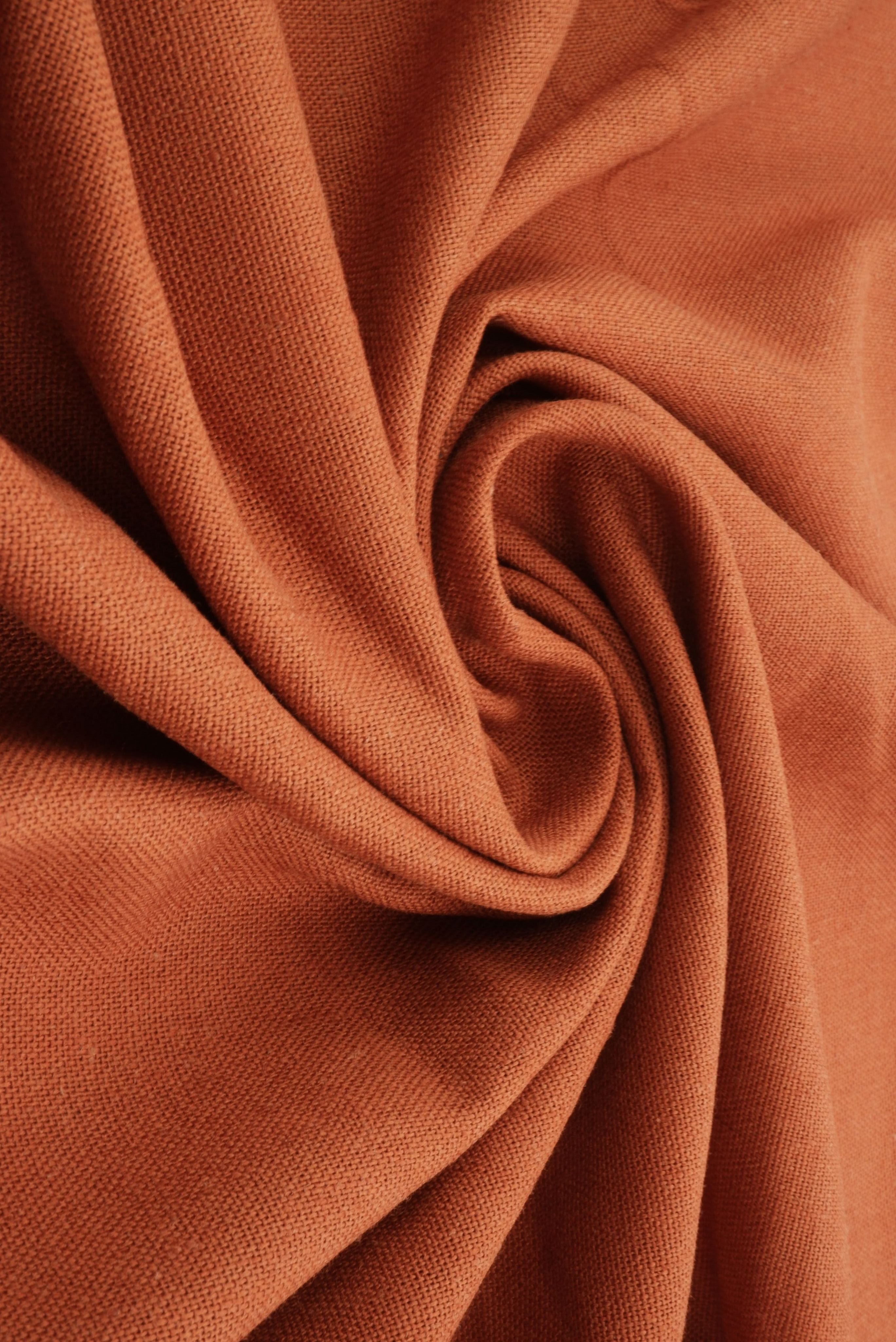 LIN-1500 COGNAC BLOUSE BOTTOMS CAMI DRESS LINEN NO-PRINT OUTERWEAR SKIRTS SOLID TOPS TUNICS VISCOSE WOVEN