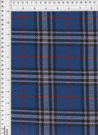 KNT4125 BLUE/RED BODYSUIT BOTTOMS DRESS KNIT PANTS PLAID RAYON SKIRTS SOLID-B SPANDEX STRETCH TOPS YARN DYED