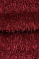 KNT4138 BURGUNDY HACCI KNIT NO-PRINT OUTERWEAR POLYESTER RED SOLID SPANDEX STRETCH SWEATER TUNICS