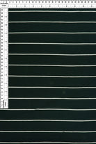 KNT4044 HUNTER GREEN/IVORY BLOUSE BOTTOMS CAMI DRESS GREEN HORIZONTAL STRIPE KNIT PANTS RAYON SKIRTS SOLID SPANDEX STRETCH TOPS TUNICS WHITE YARN DYED