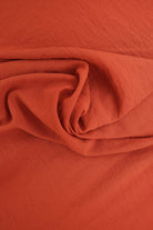 POP4178 RUST AIRFLOW BLOUSE BODYSUIT BOTTOMS CAMI CEY DRESS LOUNGEWEAR NO-PRINT PANTS POLYESTER SKIRTS SOLID SUBLIMATION TOPS WOVEN