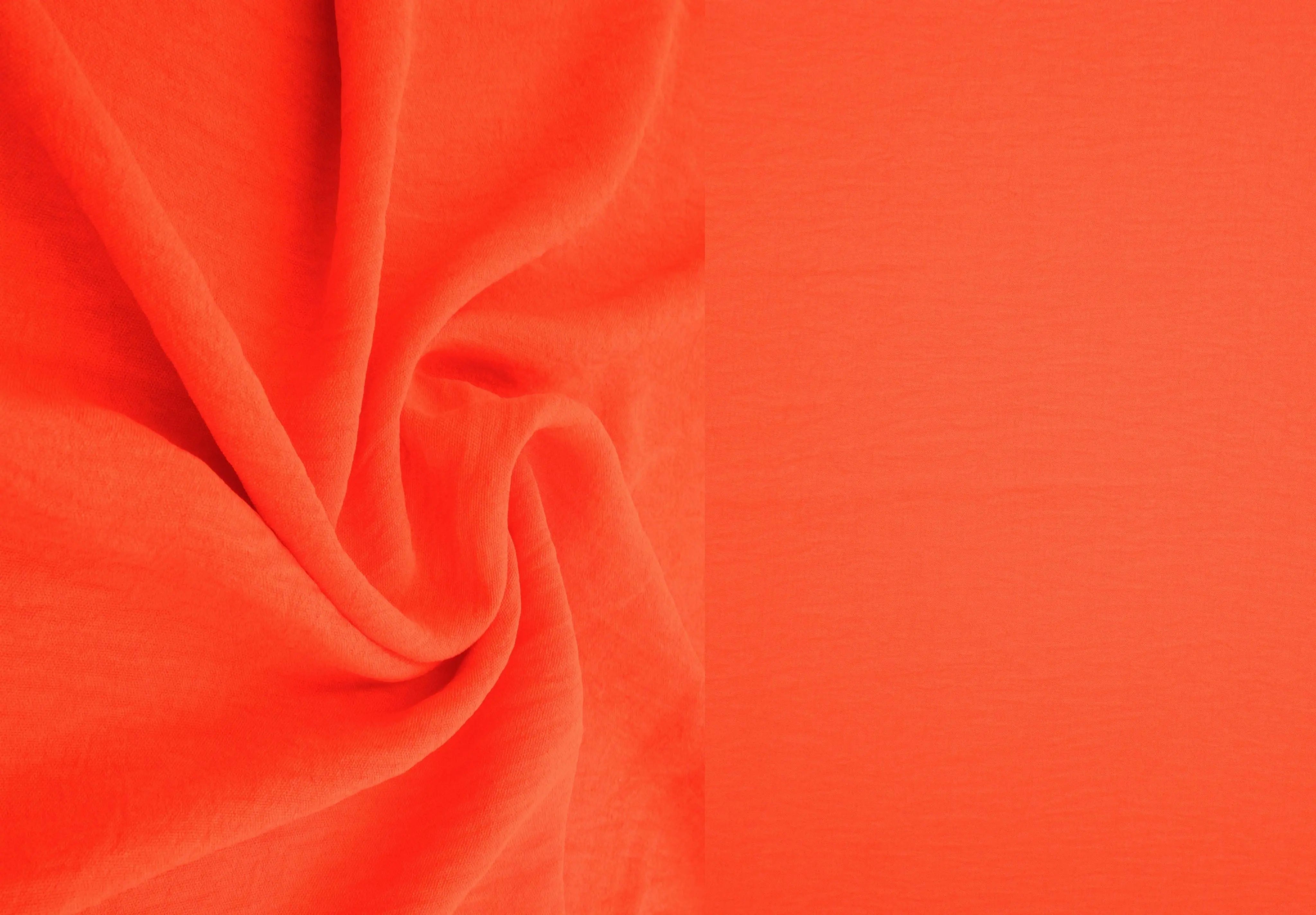 POP4178 ORANGE NEW AIRFLOW BLOUSE BODYSUIT BOTTOMS CAMI CEY DRESS LOUNGEWEAR NO-PRINT ORANGE PANTS POLYESTER SKIRTS SOLID SUBLIMATION TOPS WOVEN