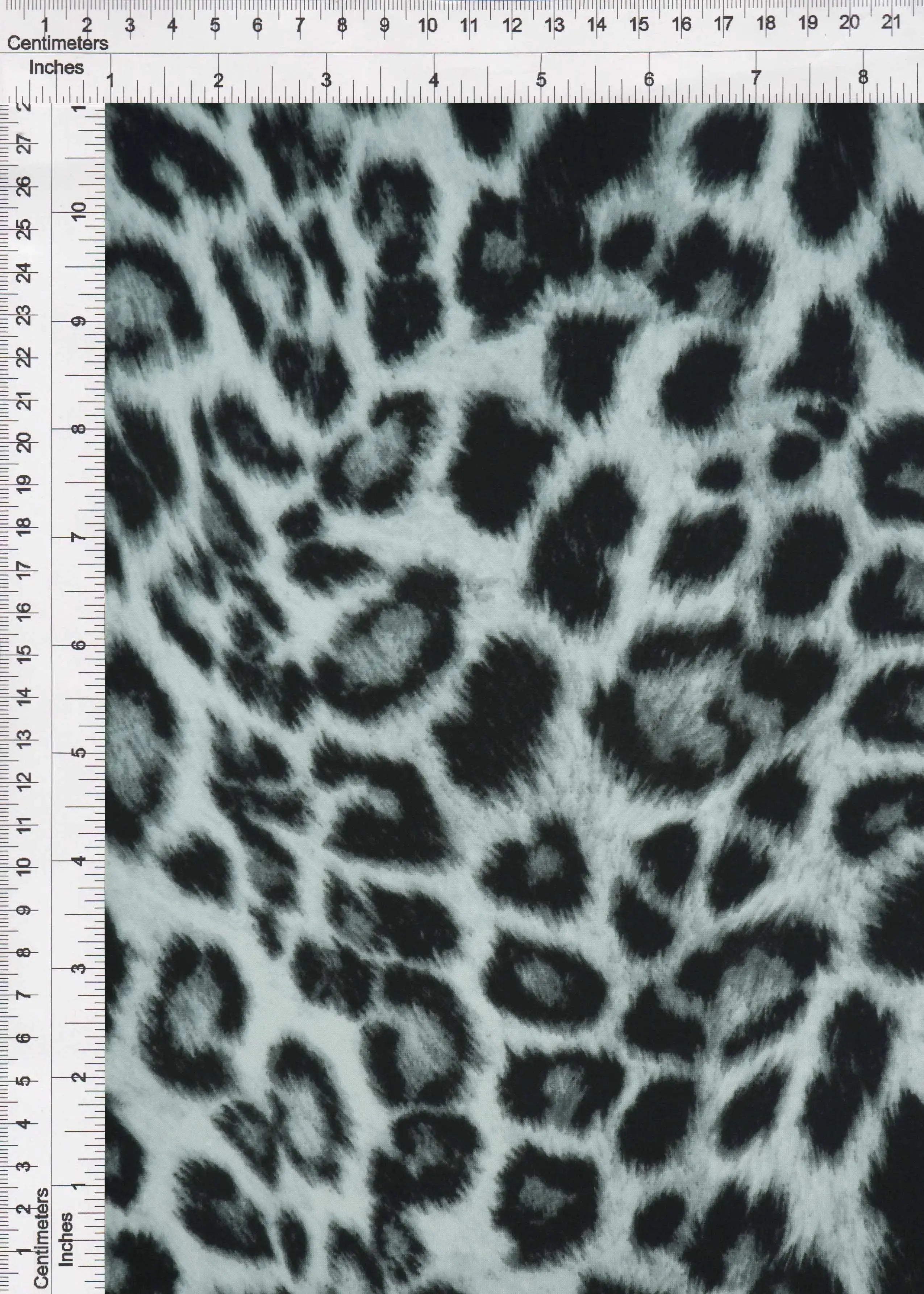 Brushed Animal Print DTY Knit Fabric - KNT4520-S20350A 