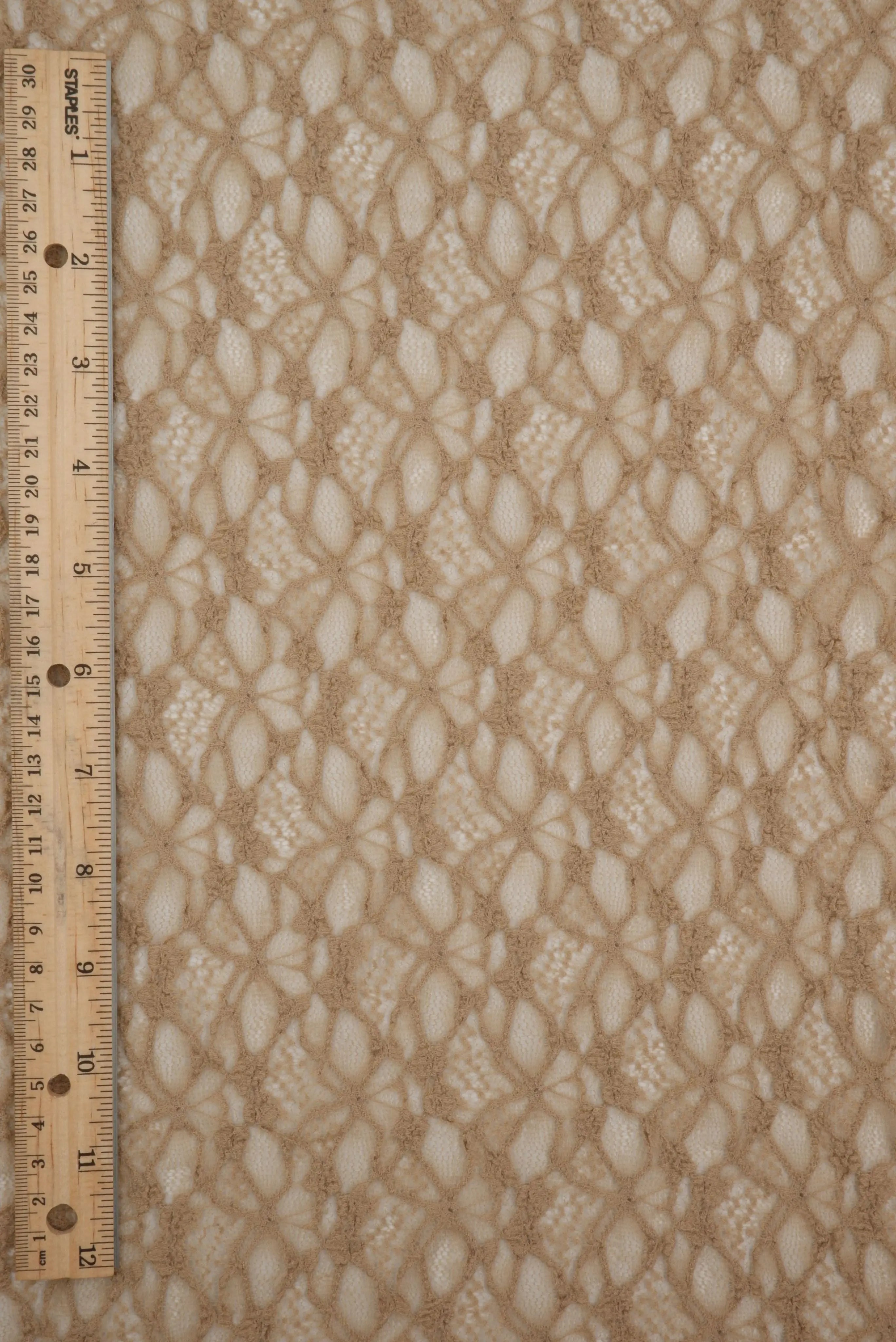 LACE4661 MOCHA KNIT