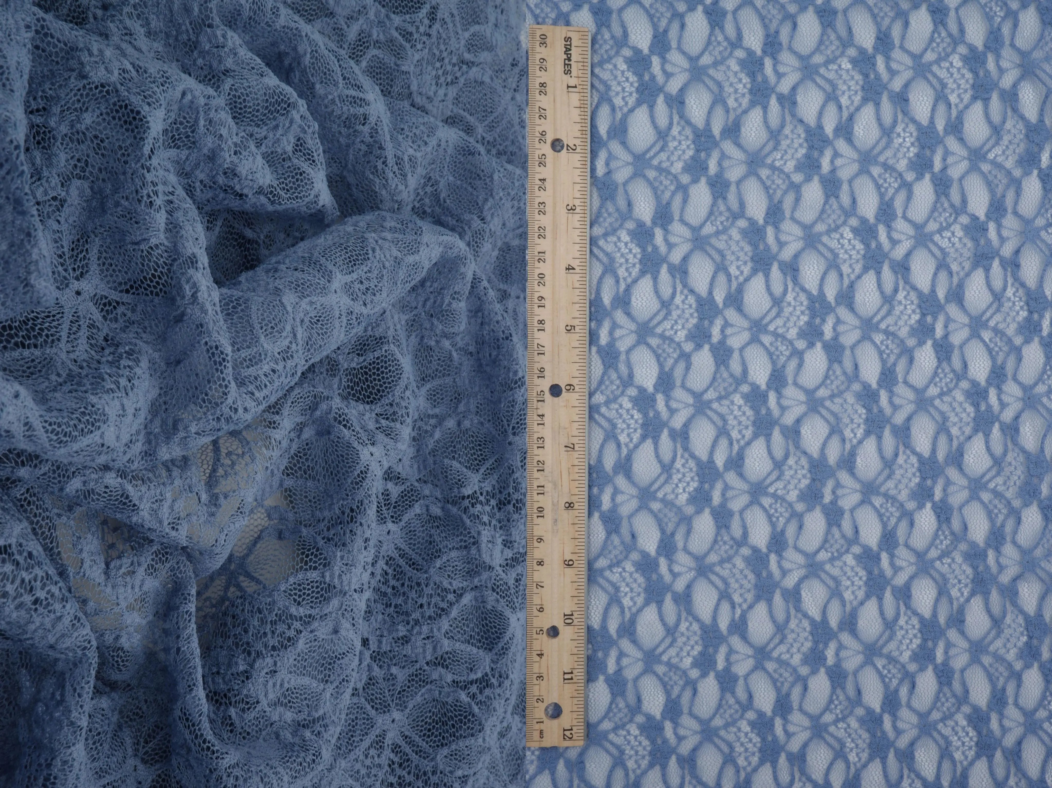 LACE4661 DENIM VINTAGE KNIT