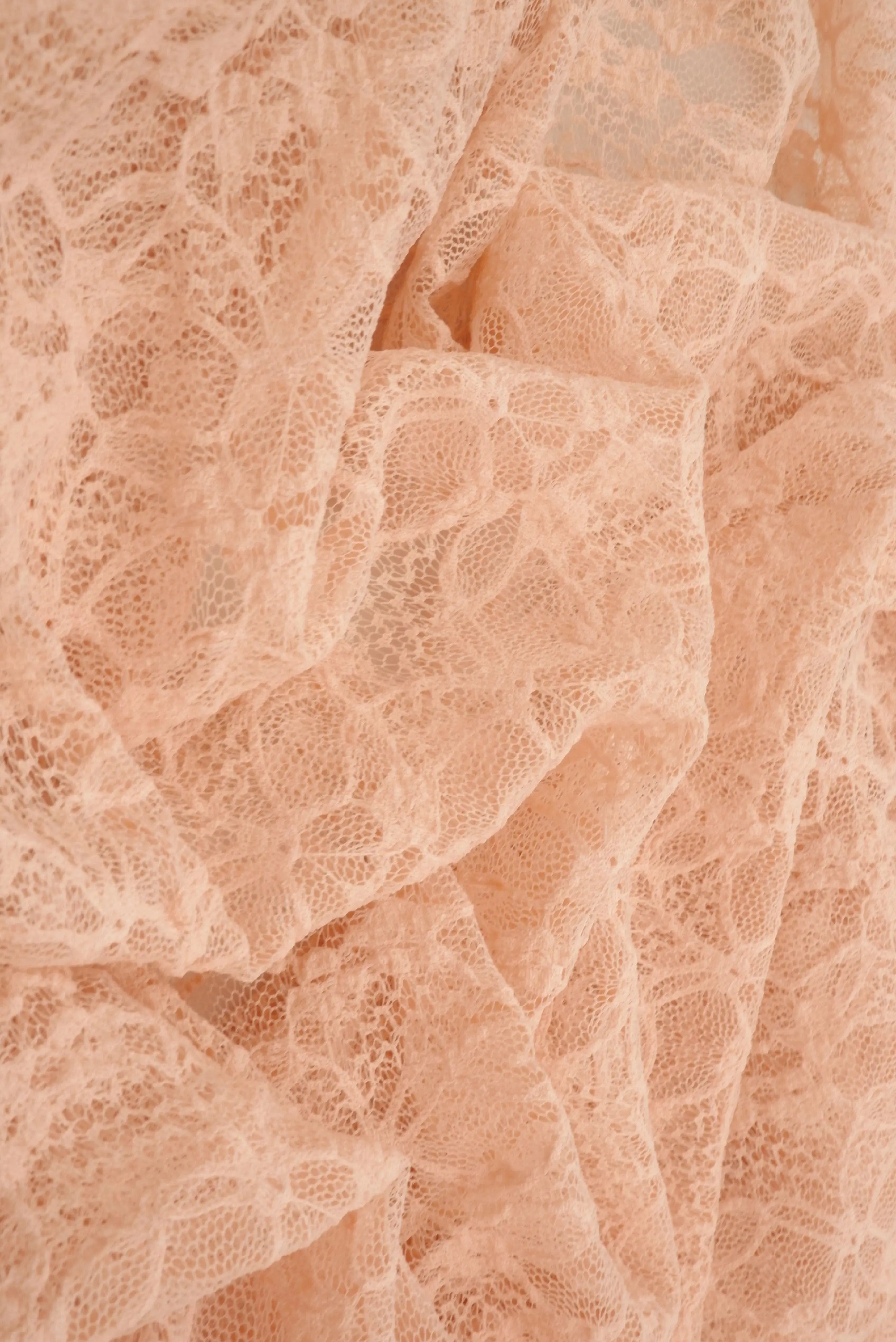 LACE4661 PEACH KNIT