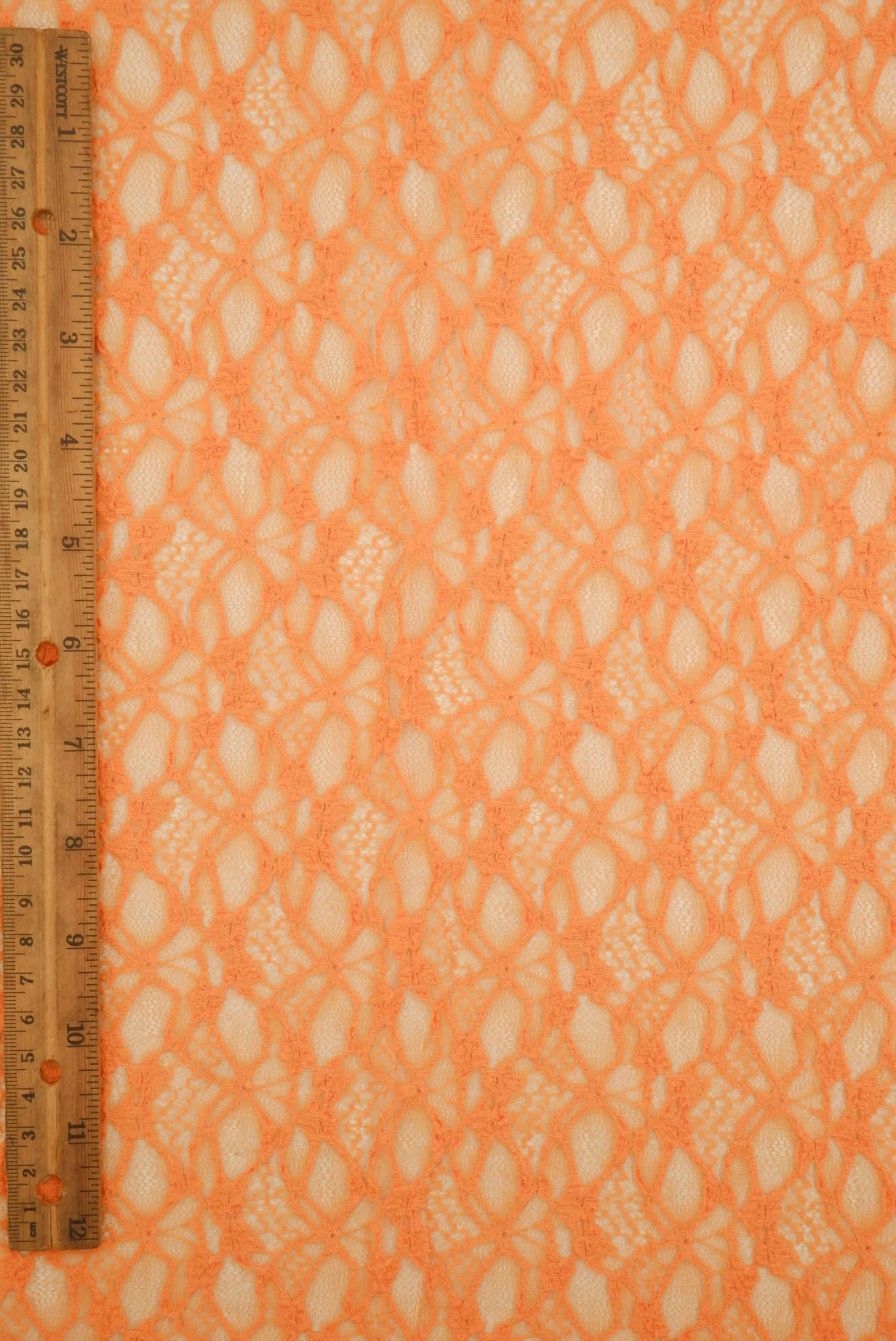 LACE4661 ORANGE KNIT