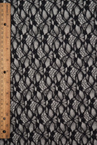LACE4661 BLACK KNIT