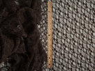 LACE4661 BROWN KNIT