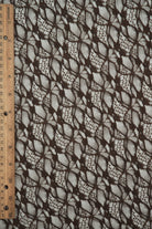 LACE4661 BROWN KNIT