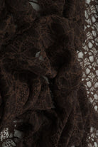 LACE4661 BROWN KNIT