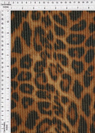 Cozy Animal Double Knit Jacquard Fabric   KNT4463-DU613 