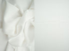 CRP3197 IVORY BLOUSE BODYSUIT BOTTOMS CAMI CREPE DRESS LENOX NO-PRINT PANTS POLYESTER SKIRTS SOLID SPANDEX TOPS WOVEN