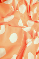 DTY Big Polka Dot Knit Fabric   KNT4498-DU186C 