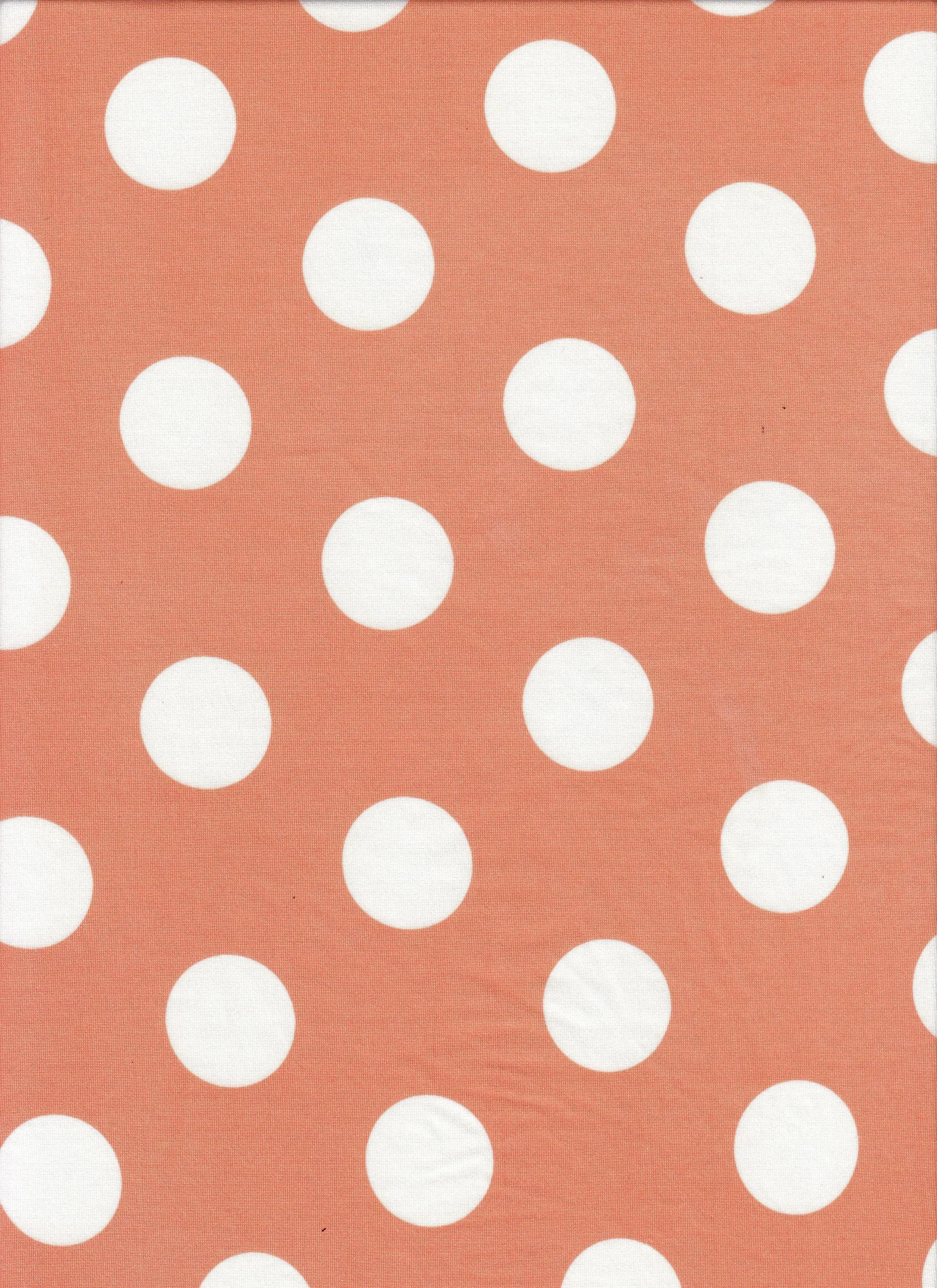DTY Big Polka Dot Knit Fabric   KNT4498-DU186C 