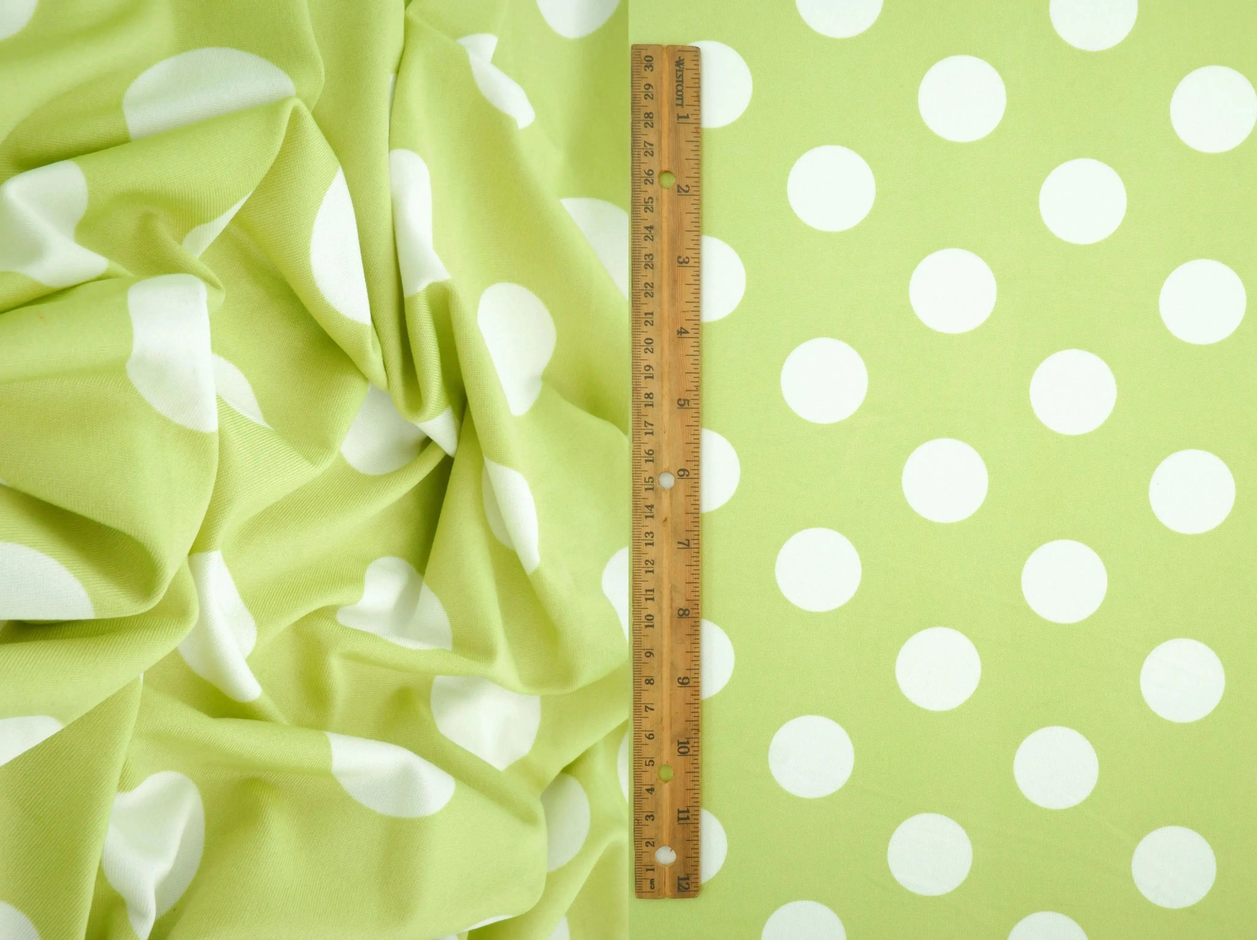 DTY Big Polka Dot Knit Fabric   KNT4498-DU186C 