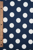 DTY Big Polka Dot Knit Fabric   KNT4498-DU186C 