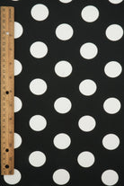DTY Big Polka Dot Knit Fabric   KNT4498-DU186C 