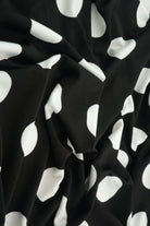 DTY Big Polka Dot Knit Fabric   KNT4498-DU186C 