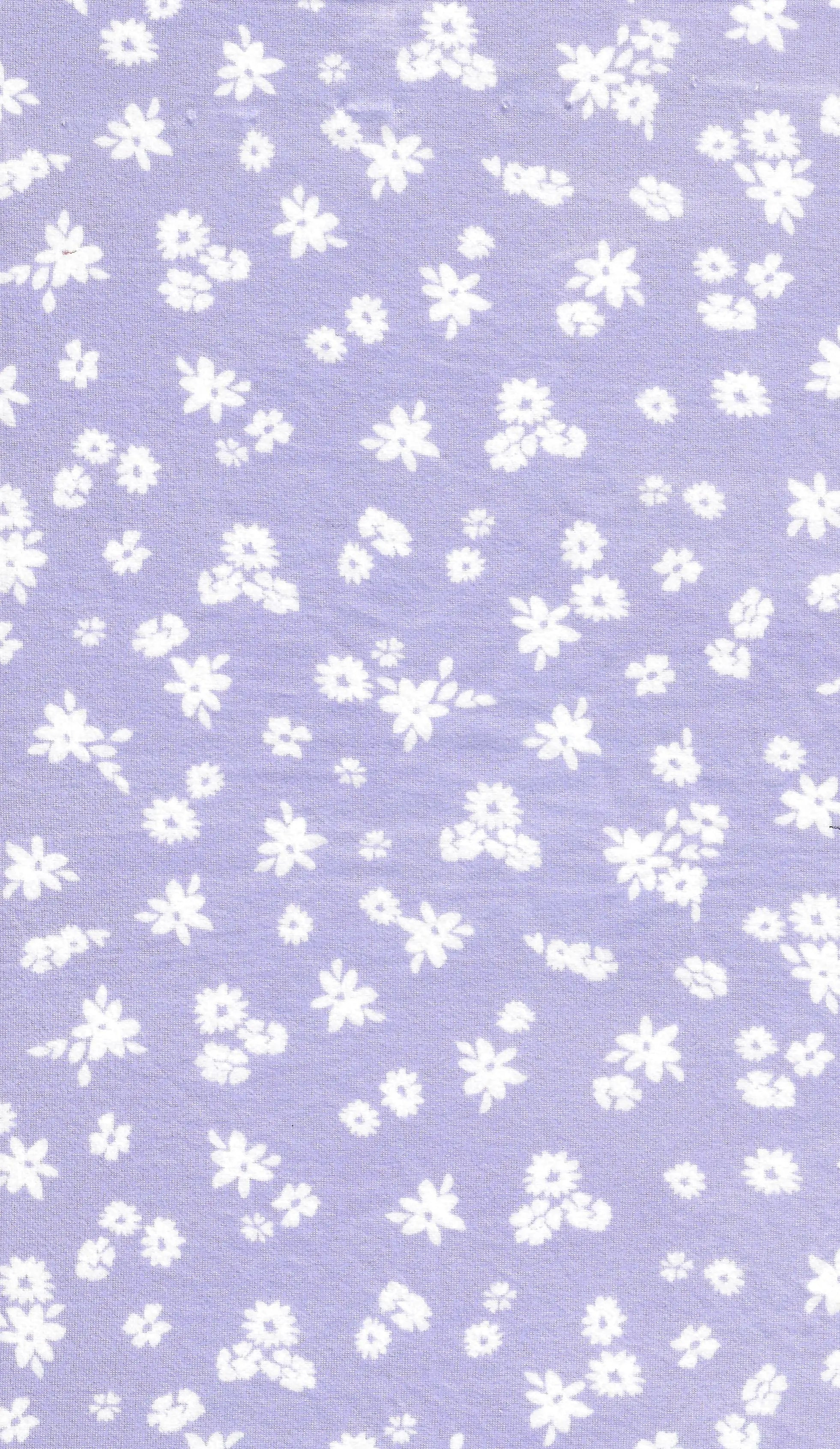 KNT2100-MS10217 LAVENDER FLOWER BIKER SHORTS BLOUSE BODYSUIT BOTTOMS CAMI DITSY DRESS DTY BRUSHED FLORAL KNIT LAVANDER LOUNGEWEAR PANTS POLYESTER PRINT SPANDEX STRETCH T-SHIRT TOPS TUNICS