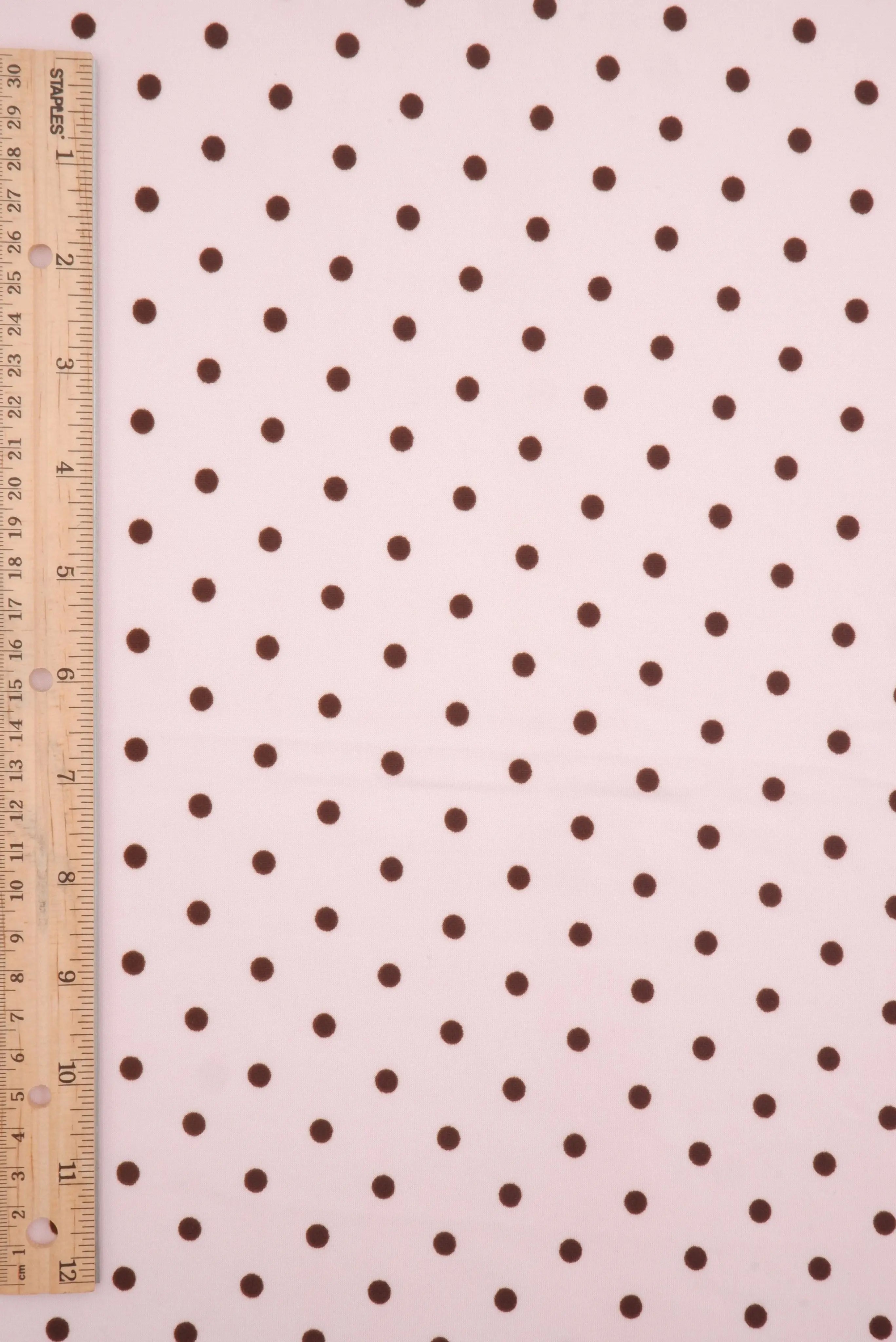 KNT4520-MS11654 PINK/DK.BROWN BOTTOMS DRESS DTY BRUSHED KNIT POLYESTER SPANDEX T-SHIRT TOPS