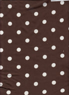 KNT4520-SE90548 BROWN/IVORY BIKER SHORTS BLOUSE BODYSUIT CAMI DOT DRESS DTY BRUSHED KNIT LOUNGEWEAR PANTS POLYESTER PRINT SKIRTS SPANDEX STRETCH T-SHIRT TOPS TUNICS