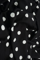 KNT4520-SE90548 BLACK BIKER SHORTS BLOUSE BODYSUIT CAMI DOT DRESS DTY BRUSHED KNIT LOUNGEWEAR PANTS POLYESTER PRINT SKIRTS SPANDEX STRETCH T-SHIRT TOPS TUNICS