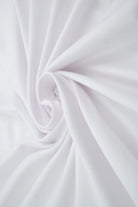 KNT2100 WHITE-240GSQM BIKER SHORTS BLOUSE BODYSUIT BRUSHED CAMI DRESS DTY KNIT LOUNGEWEAR NO-PRINT PANTS POLYESTER SKIRTS SOLID SPANDEX T-SHIRT TOPS TUNICS