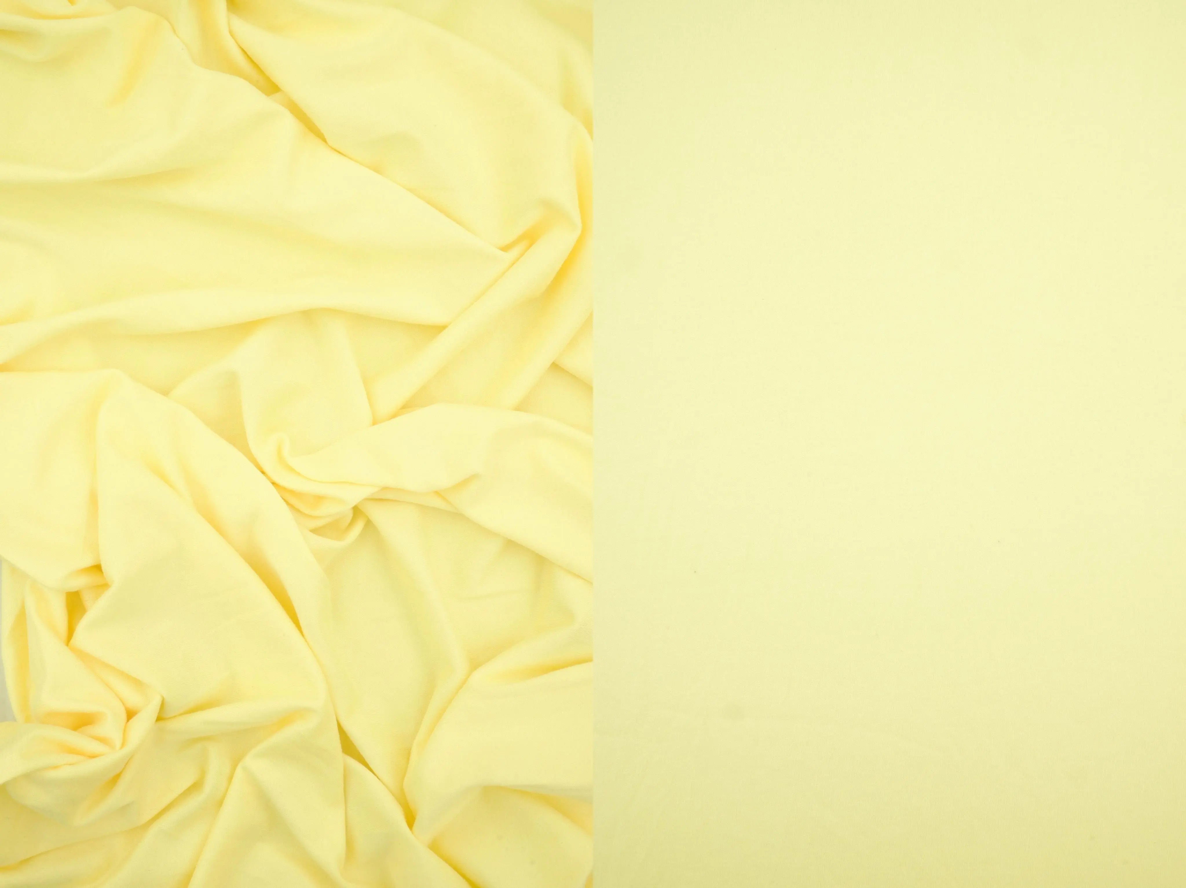 KNT2100 BUTTER YELLOW BIKER SHORTS BLOUSE BODYSUIT BRUSHED CAMI DRESS DTY KNIT LOUNGEWEAR NO-PRINT PANTS POLYESTER SKIRTS SOLID SPANDEX T-SHIRT TOPS TUNICS