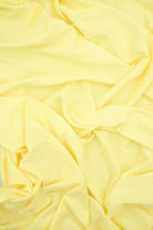 KNT2100 BUTTER YELLOW BIKER SHORTS BLOUSE BODYSUIT BRUSHED CAMI DRESS DTY KNIT LOUNGEWEAR NO-PRINT PANTS POLYESTER SKIRTS SOLID SPANDEX T-SHIRT TOPS TUNICS