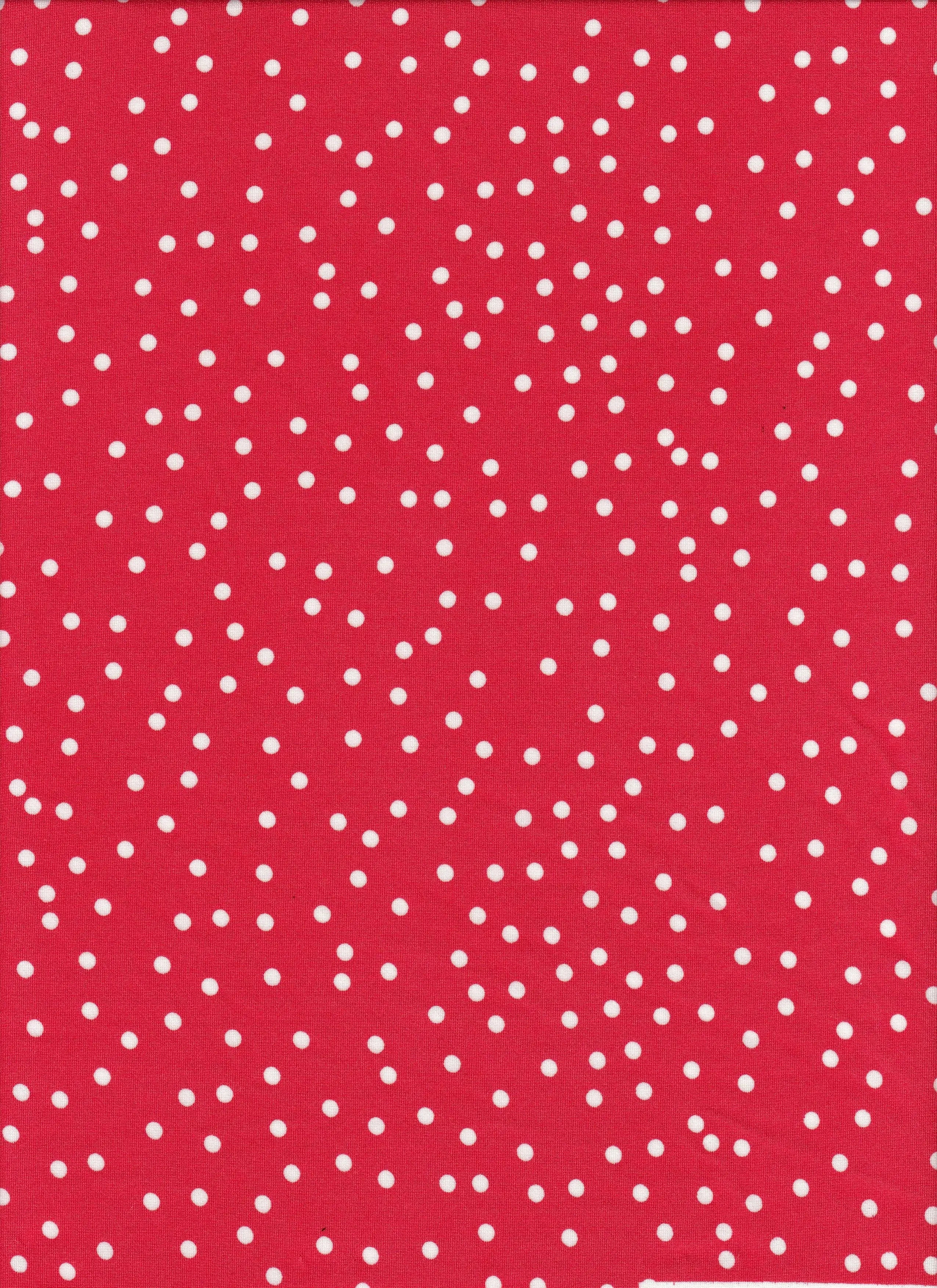 DTY Micro Polka Dot Print Knit Fabric   KNT4498-DU1952 