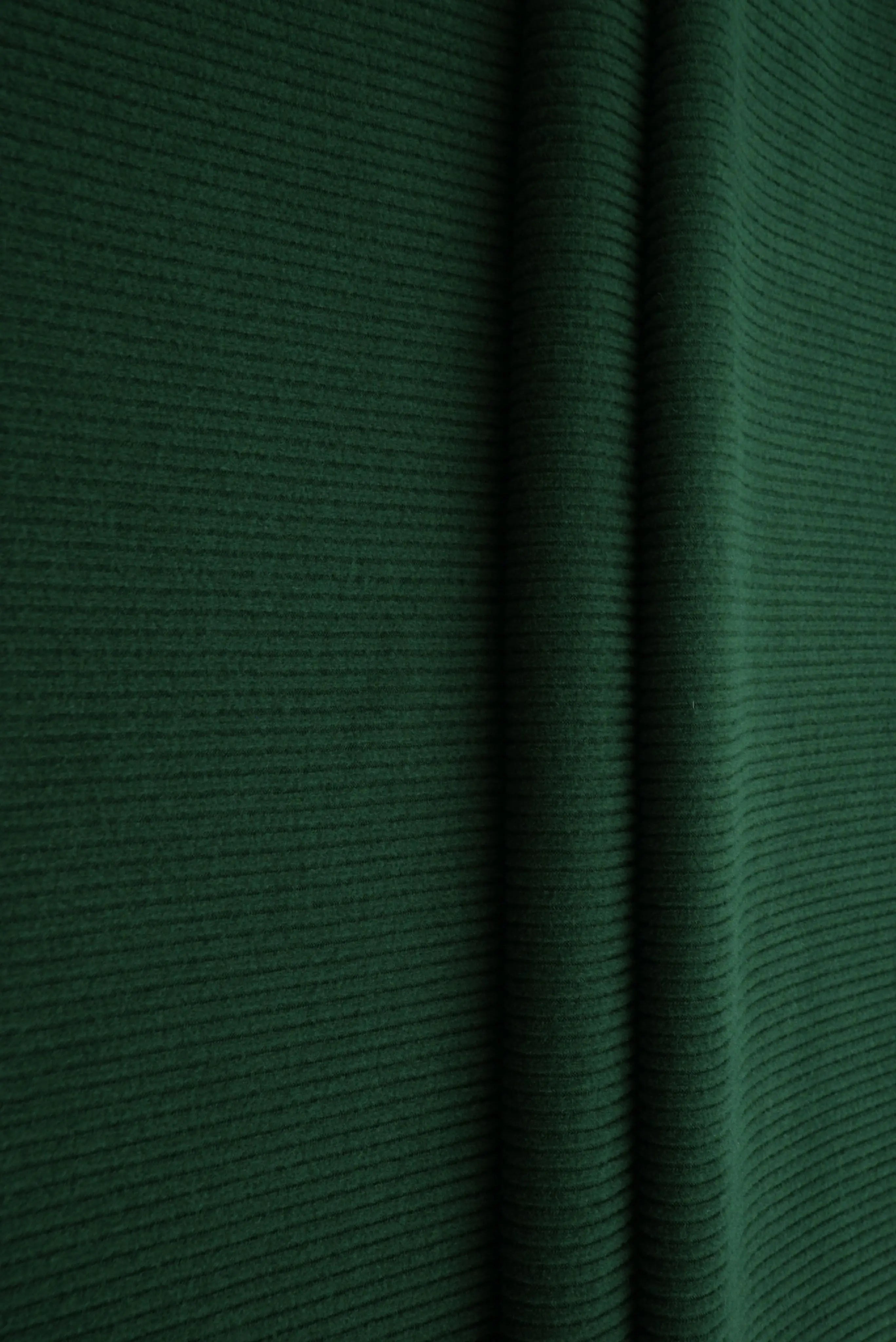 Fleece Ribbed Knit Solid - KNT4533 