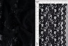 LACE4478 BLACK BLOUSE BODYSUIT BOTTOMS CAMI DRESS FLORAL LACE LOUNGEWEAR POLYESTER SOLID SPANDEX T-SHIRT TOPS TUNICS